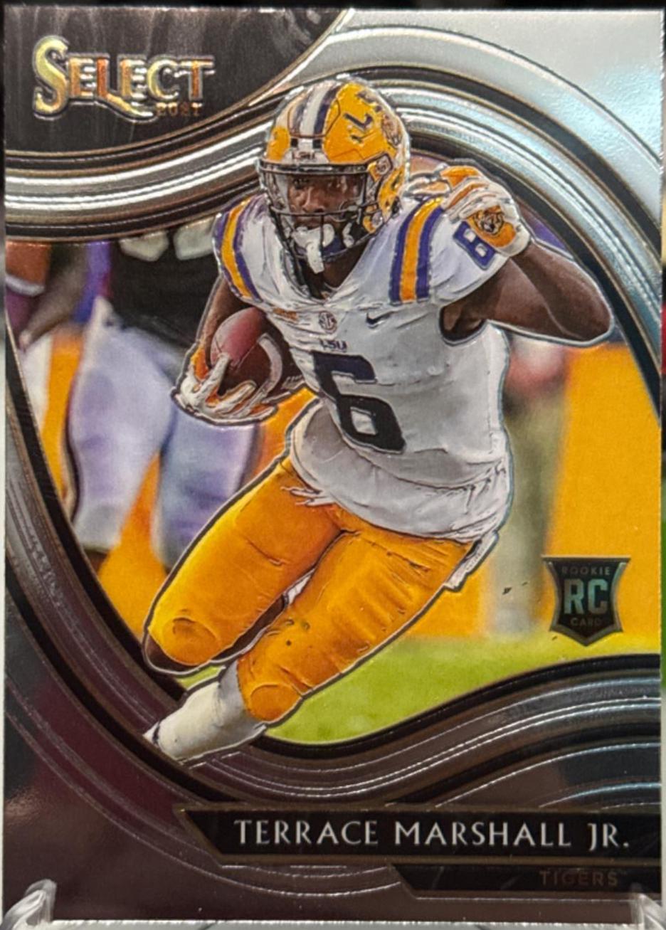 Terrace Marshall Jr #270 Football Cards 2021 Panini Chronicles Draft Picks Select