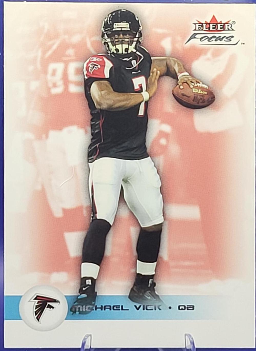 Michael Vick #7 2003 Fleer Focus Football