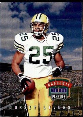 Dorsey Levens #40 Football Cards 1996 Playoff Absolute