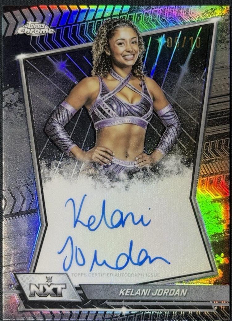 Kelani Jordan [Black Refractor] #NXT-KEL