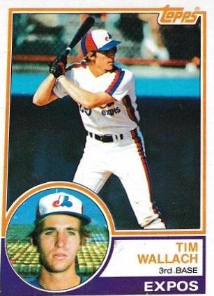 Tim Wallach #552 Baseball Cards 1983 Topps