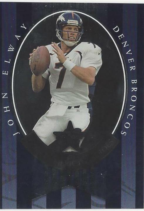 John Elway #GAH-1 Football Cards 2000 Leaf Rookies & Stars Great American Heroes