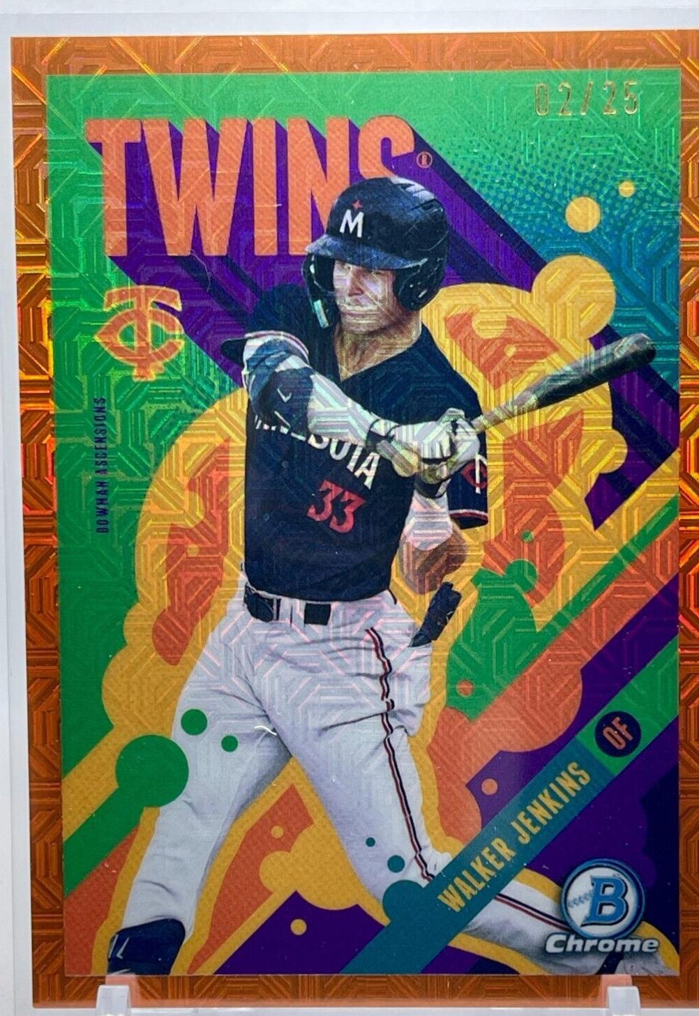 Walker Jenkins [Orange Mojo Refractor] #BA-5