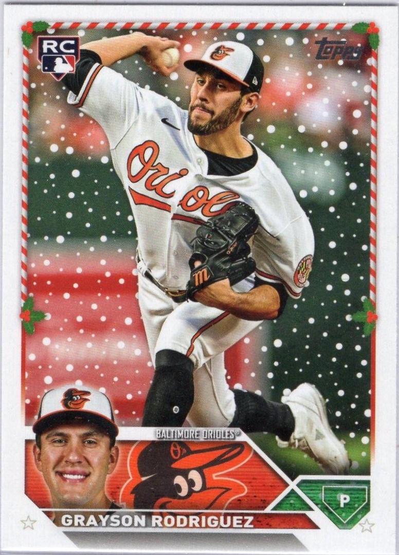 Grayson Rodriguez #H149 Baseball Cards 2023 Topps Holiday