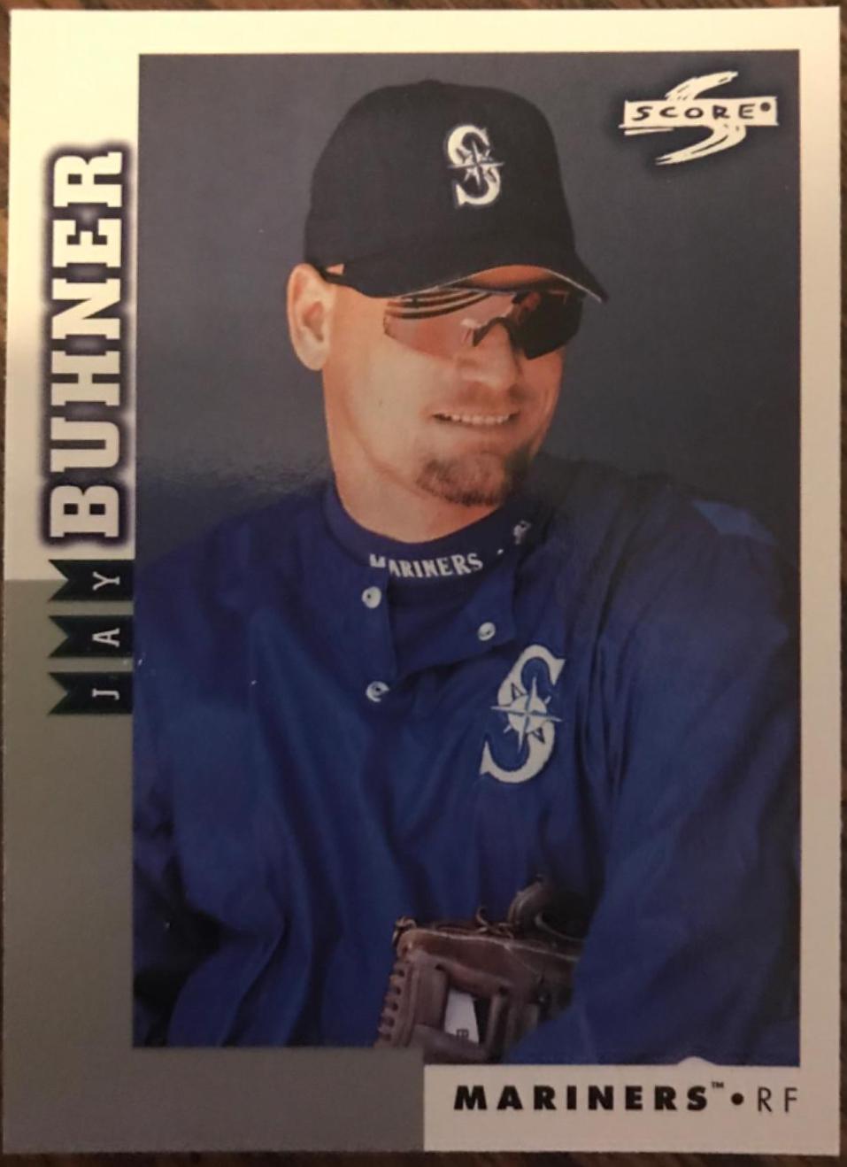 Jay Buhner Baseball Cards 1998 Score Rookie Traded