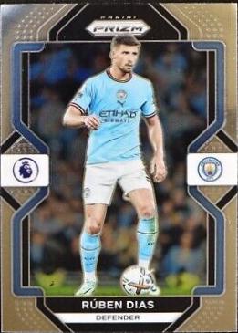 Ruben Dias #3 Soccer Cards 2022 Panini Prizm Premier League