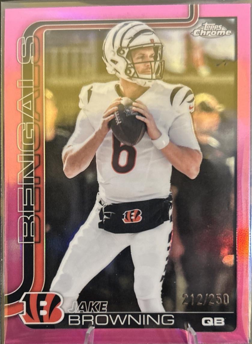 Jake Browning [Pink Refractor] #63