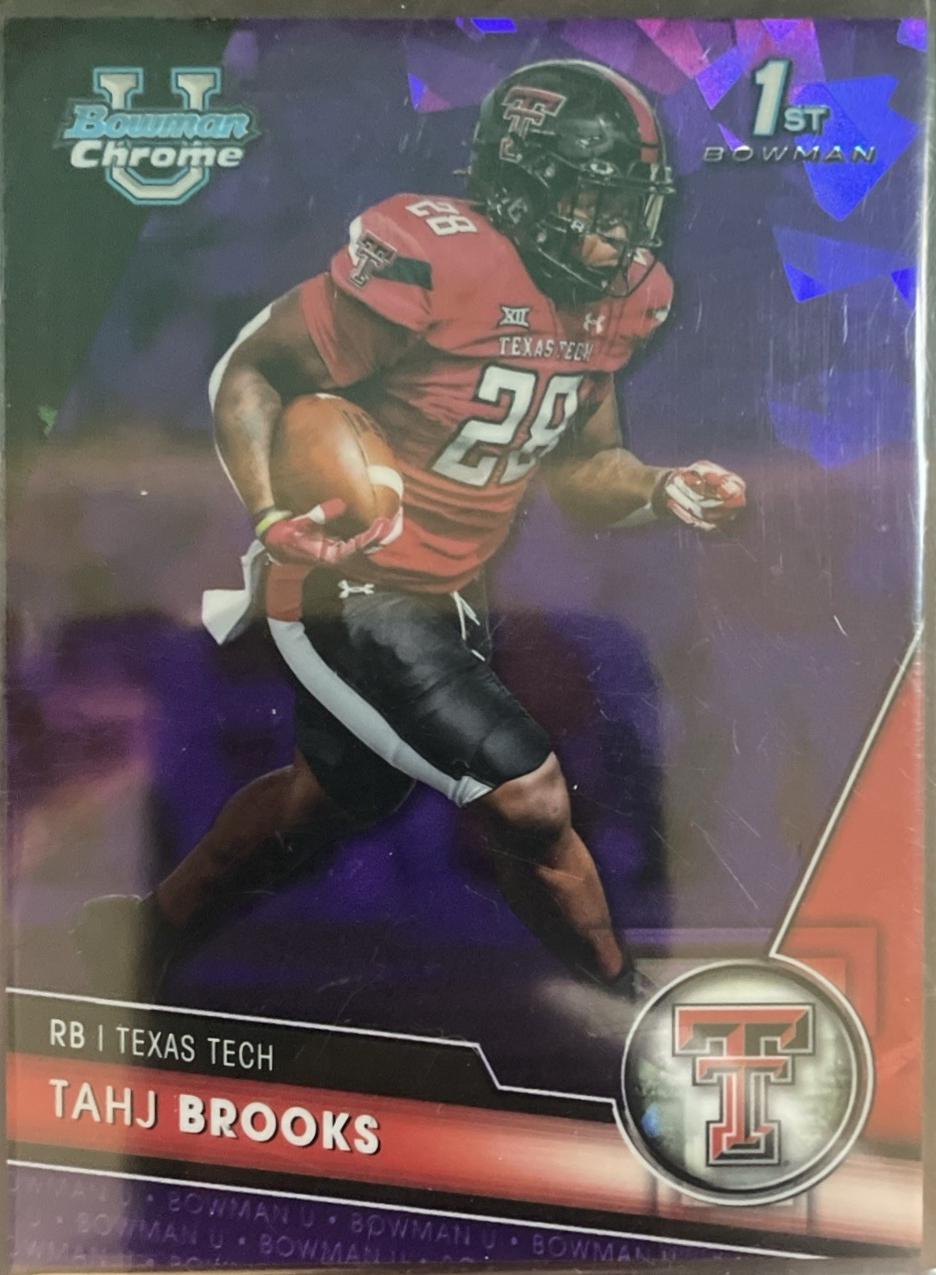 Tahj Brooks [Sapphire Purple] #132