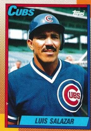Luis Salazar #378 Baseball Cards 1990 Topps