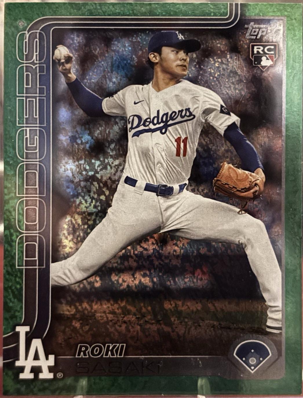 Roki Sasaki [Green Holo Foil] #558
