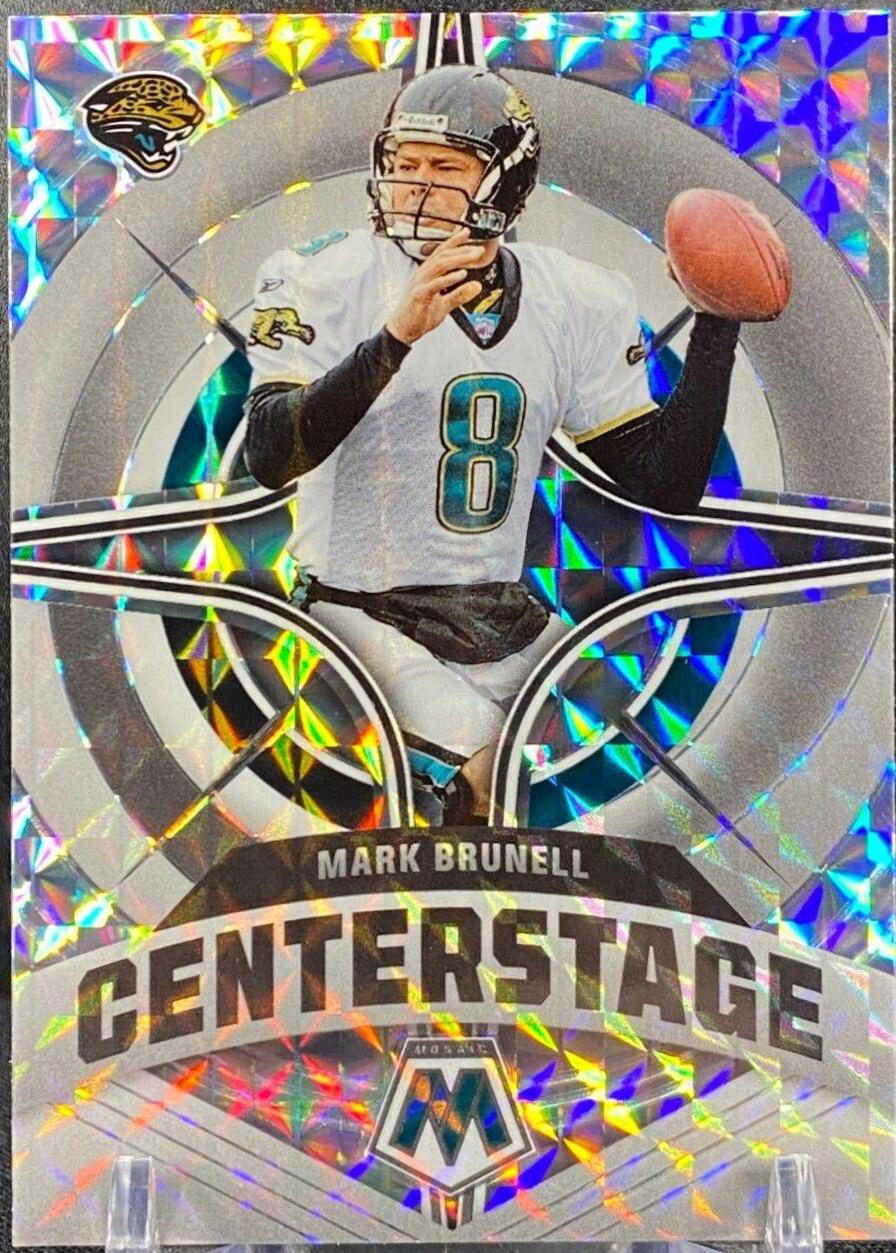 Mark Brunell #CS-28 2022 Panini Mosaic Center Stage Football