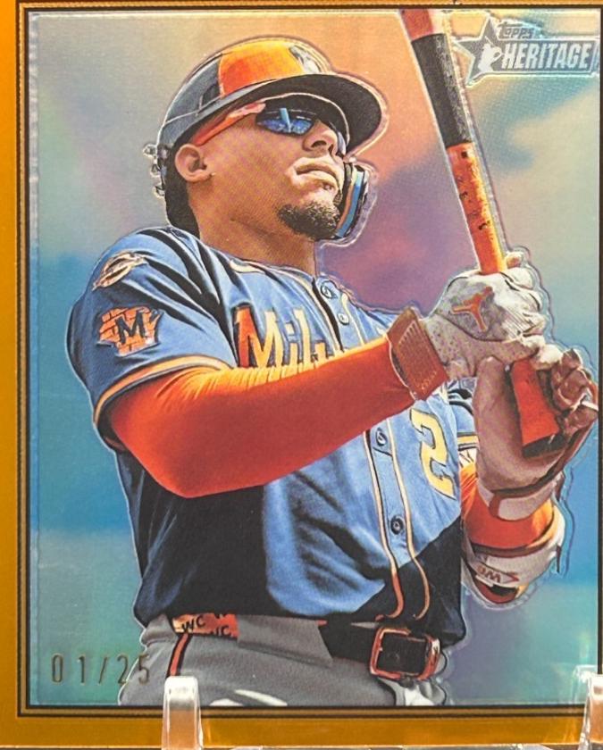 William Contreras [Orange Bordered Chrome] #214