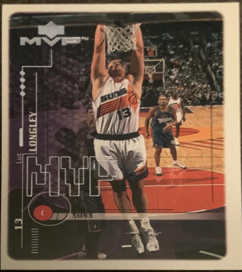 Luc Longley #128 Basketball Cards 1999 Upper Deck MVP