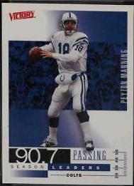 Peyton Manning #214 2000 Upper Deck Victory Football