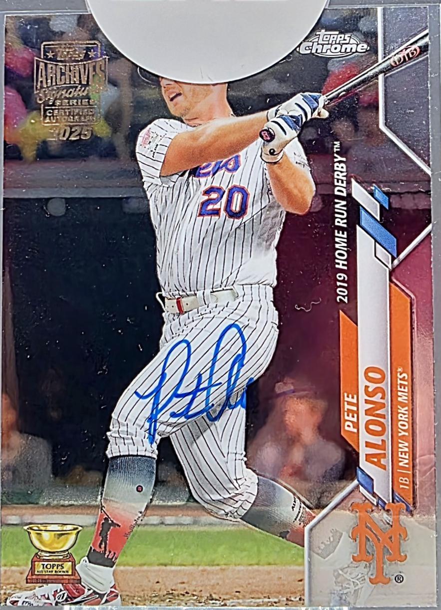 Pete Alonso Prices | 2025 Topps Archives Signature Series