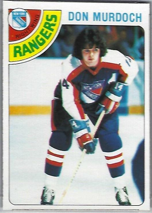 Don Murdoch #11 Hockey Cards 1978 O-Pee-Chee