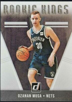 Dzanan Musa #3 Basketball Cards 2018 Panini Donruss Rookie Kings