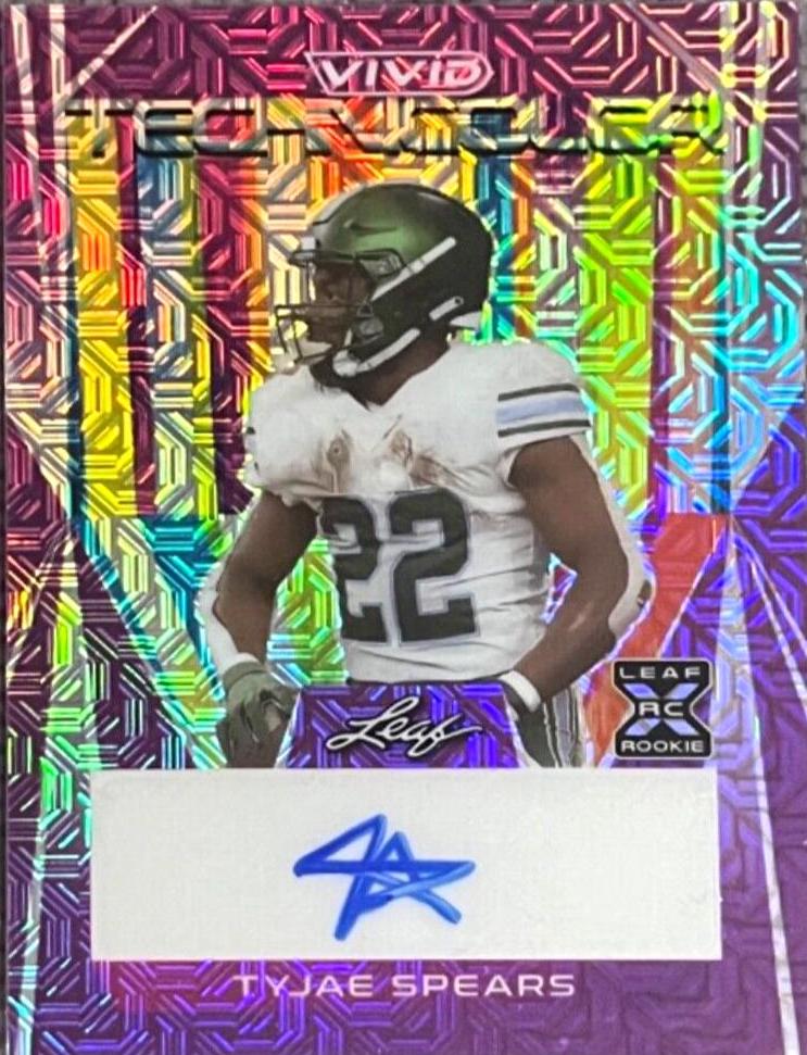 Tyjae Spears [Mojo Purple] #T-TS1