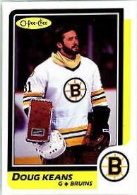 Doug Keans #22 Hockey Cards 1986 O-Pee-Chee