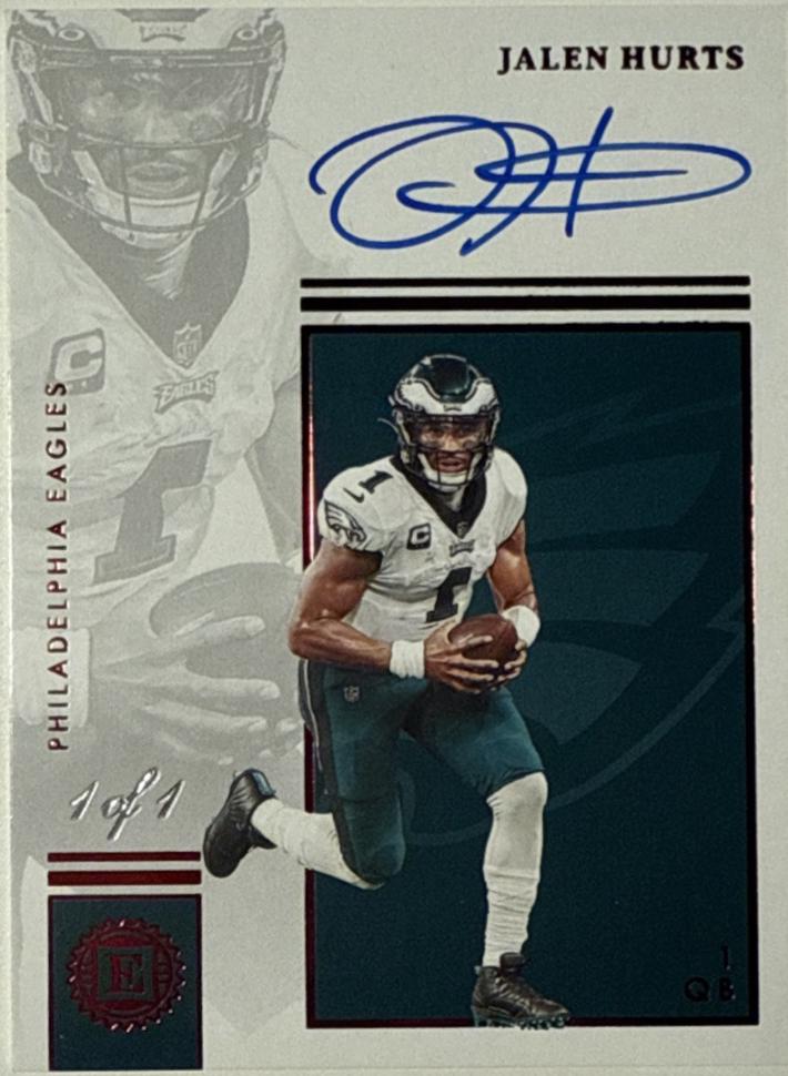 Jalen Hurts [Autograph Ruby] #84