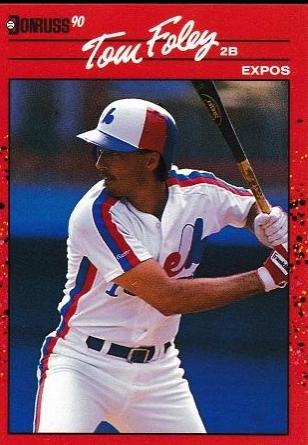 Tom Foley #274 Baseball Cards 1990 Donruss