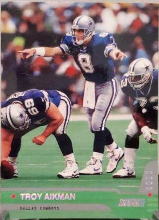 Troy Aikman #35 Football Cards 2000 Stadium Club