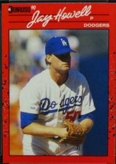 Jay Howell #203 Baseball Cards 1990 Donruss Aqueous Test