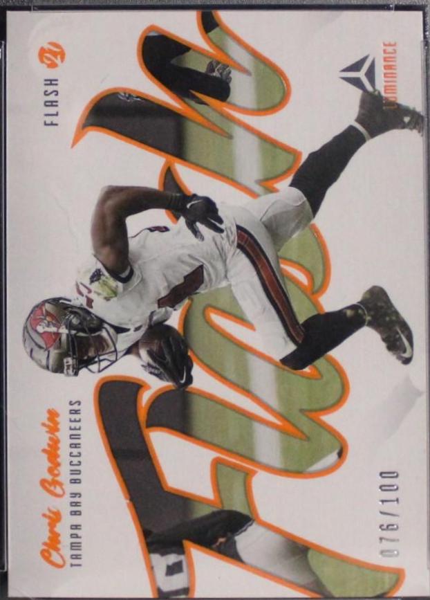 CHRIS GODWIN #F10 Football Cards 2021 Panini Luminance Flash