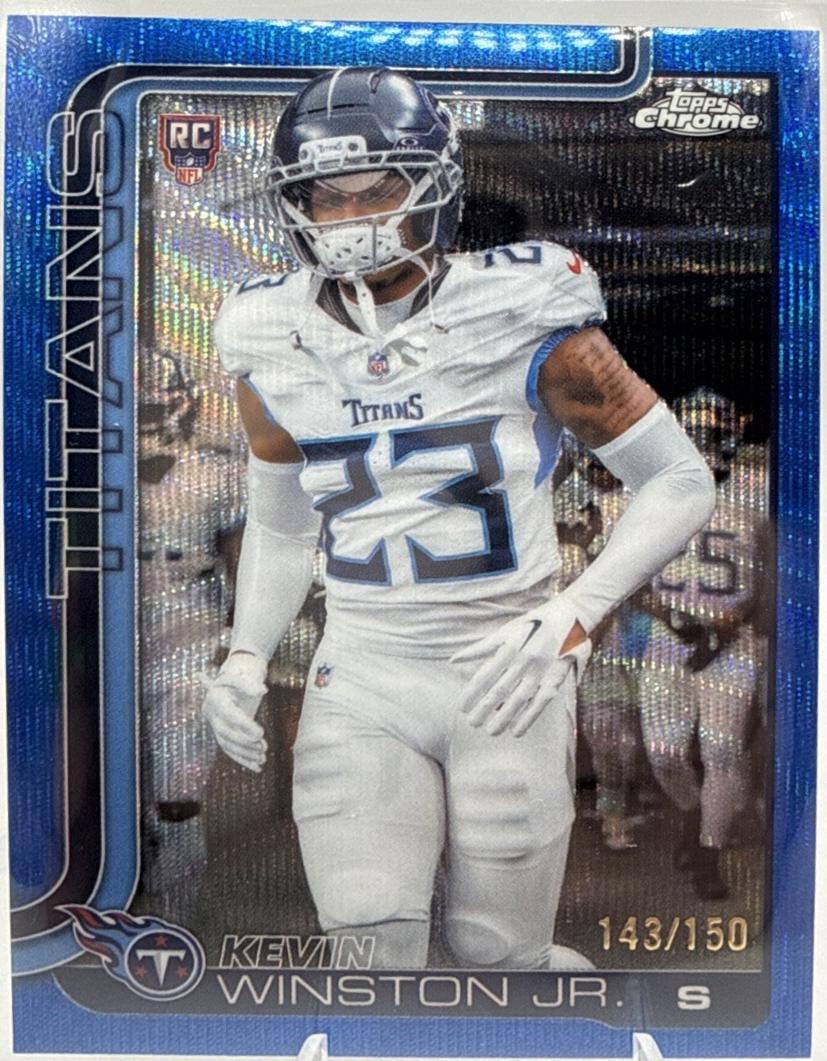 Kevin Winston Jr. [Leather Blue] #375