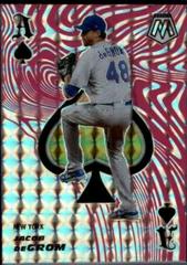 Jacob deGrom [Pink Fluorescent] #ACE3 Prices | 2021 Panini Mosaic