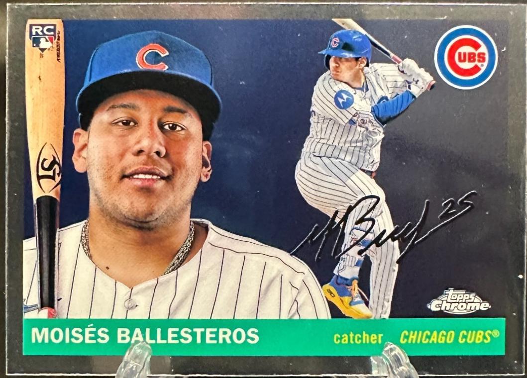 Moises Ballesteros #216 2025 Topps Chrome Platinum Baseball