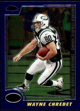 Wayne Chrebet #18 Football Cards 2000 Topps Chrome