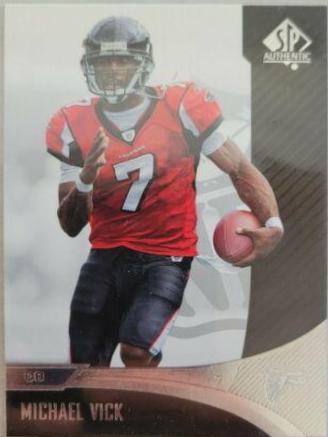 Michael Vick #4 Football Cards 2006 SP Authentic