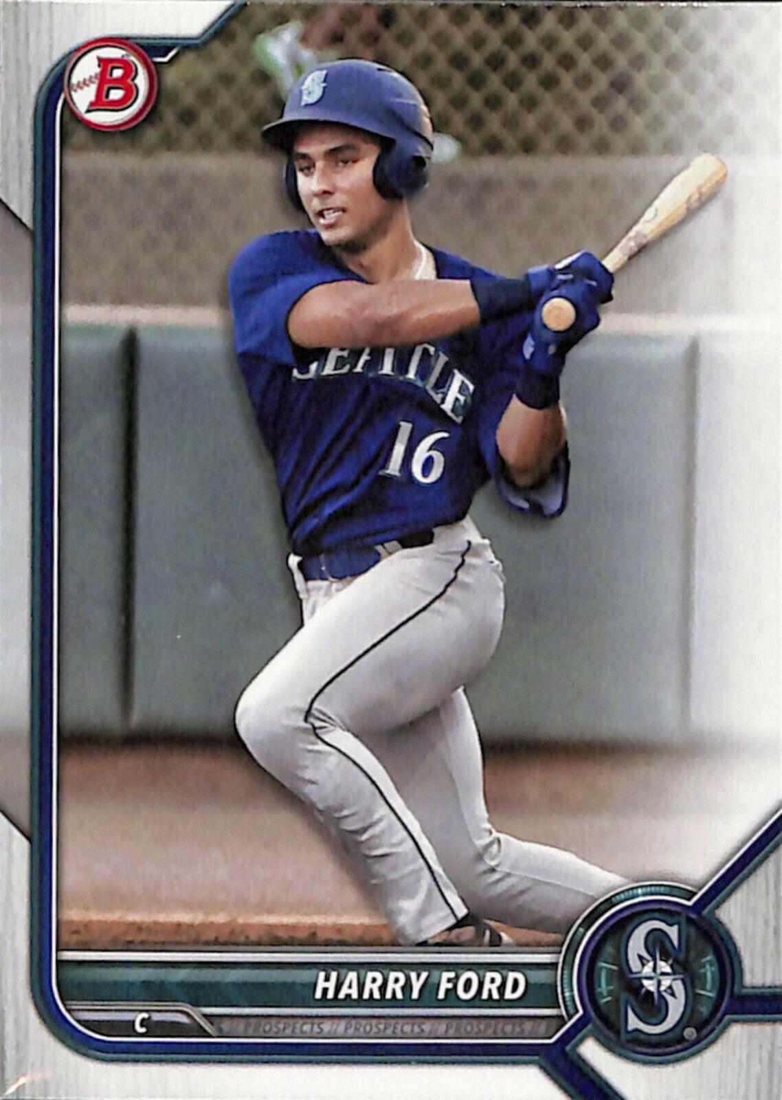 Harry Ford #BP-78 2022 Bowman Paper Prospects Baseball