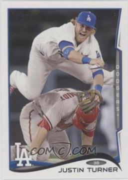 Justin Turner #US-68 2014 Topps Update Baseball