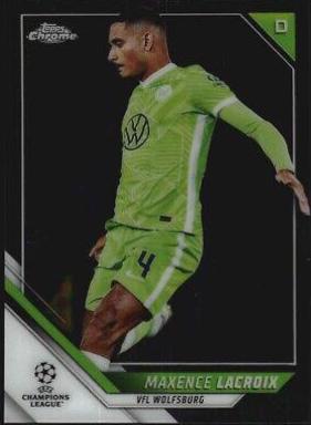 Maxence Lacroix #48 2021 Topps Chrome UEFA Champions League