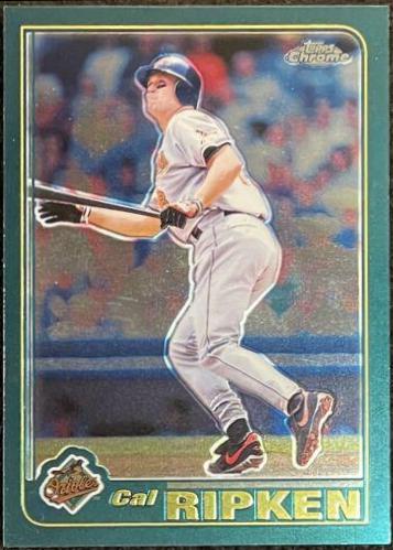 Cal Ripken #1 Baseball Cards 2001 Topps Chrome