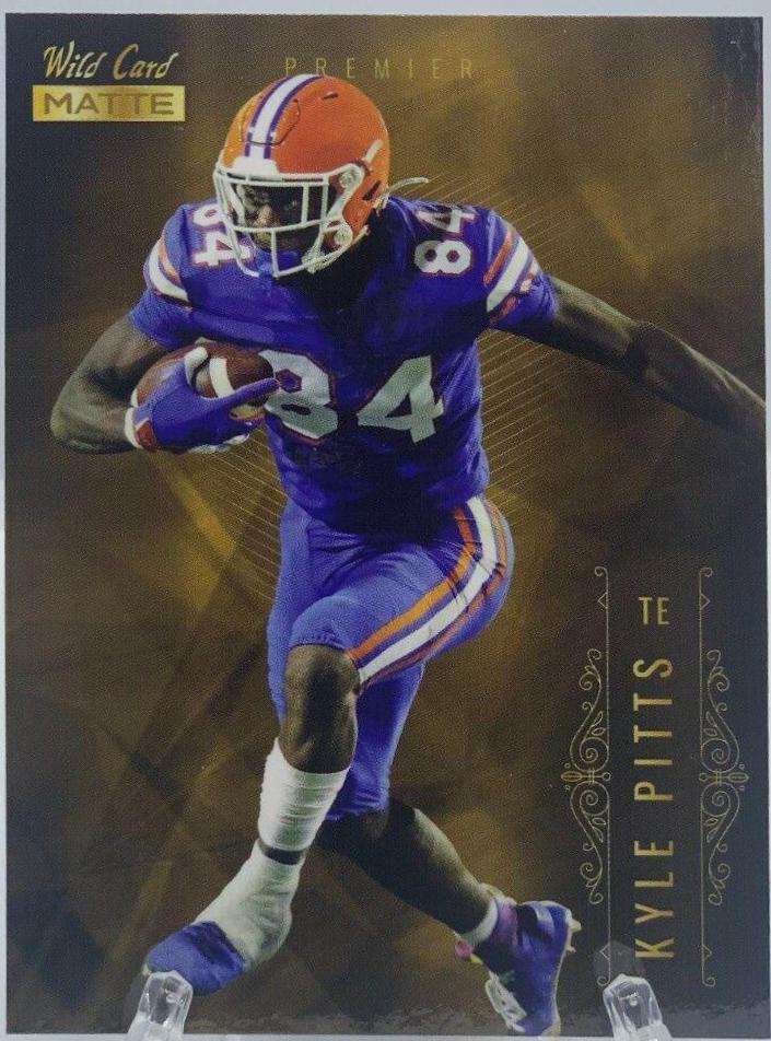 kyle pitts #mbc-11 2021 Wild Card Matte Football