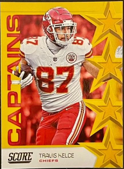Travis Kelce [Captains] [Gold] #C-25