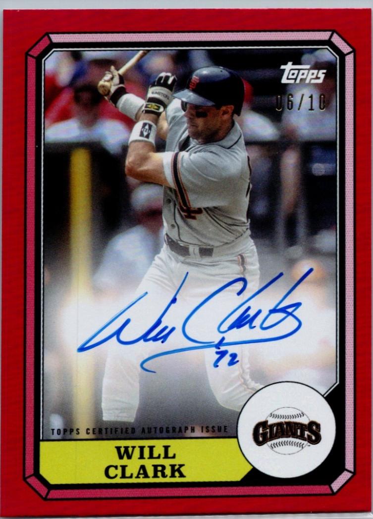 Will Clark [Red] #87BBA-WC