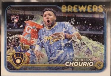 Jackson Chourio [Golden Mirror Image Variation] #US240