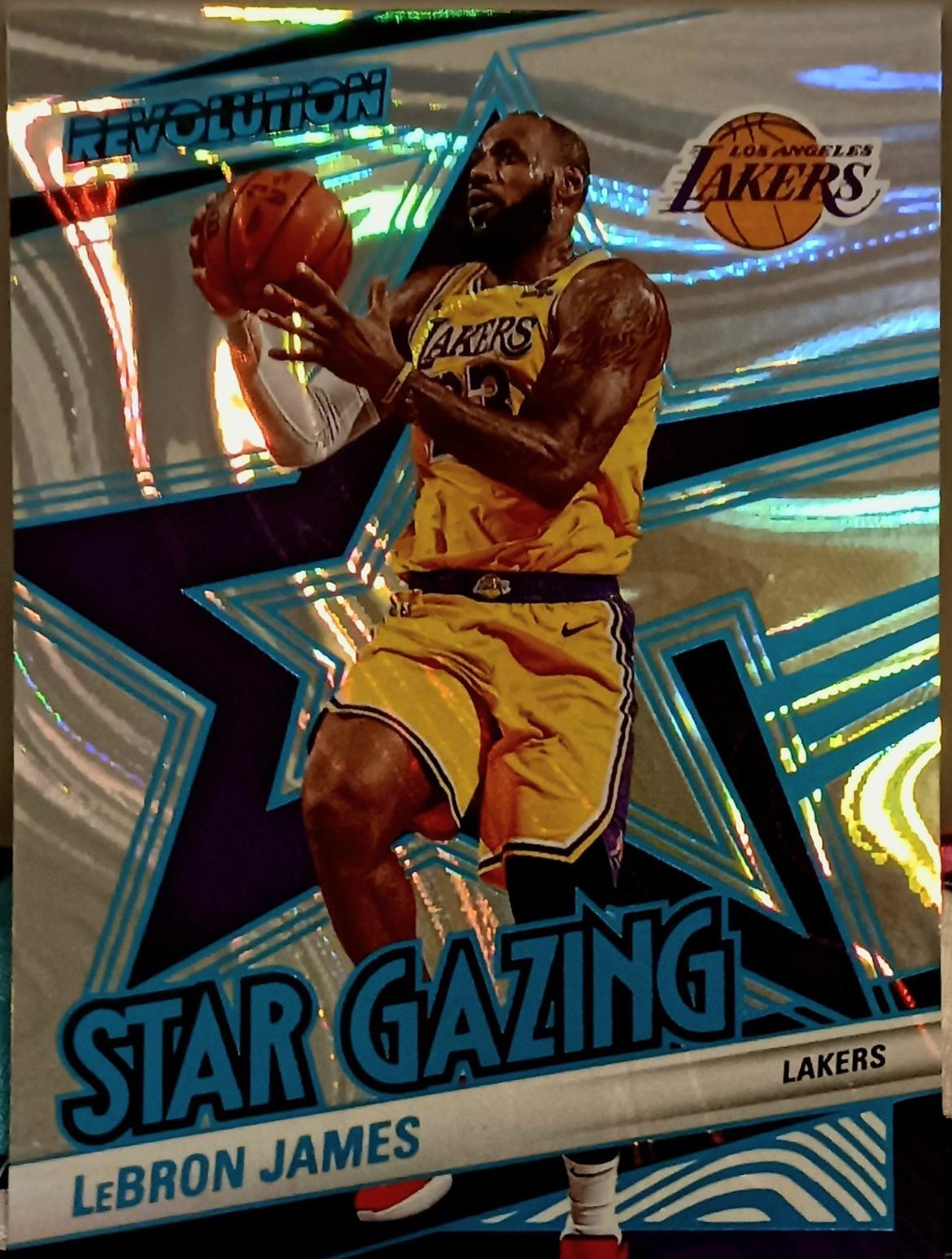 LeBron James [Teal Swirl] #21