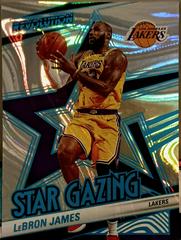 LeBron James [Teal Swirl] #21 Prices | 2024 Panini Revolution Star