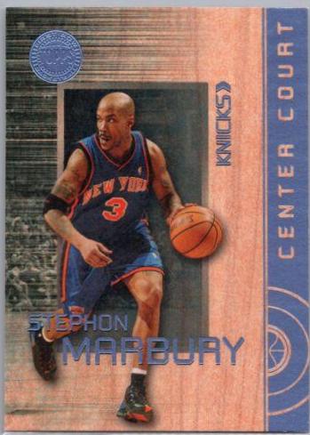 Stephon Marbury #CC22 Basketball Cards 2005 Topps First Row Center Court