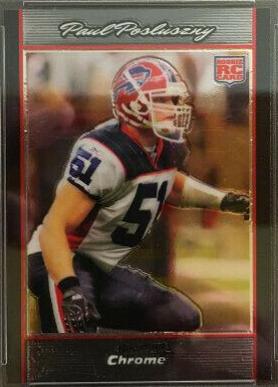 Paul Posluszny #BC96 Football Cards 2007 Bowman Chrome