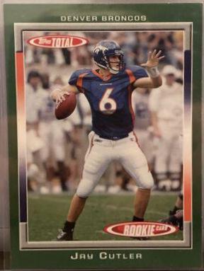 Jay Cutler #464 Football Cards 2006 Topps Total