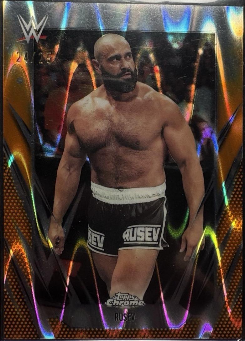 Rusev [Orange RayWave Refractor] #50
