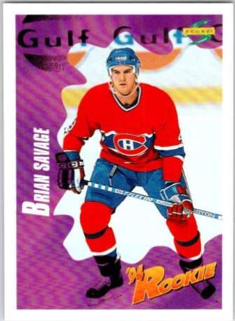 Brian Savage #230 Hockey Cards 1994 Score