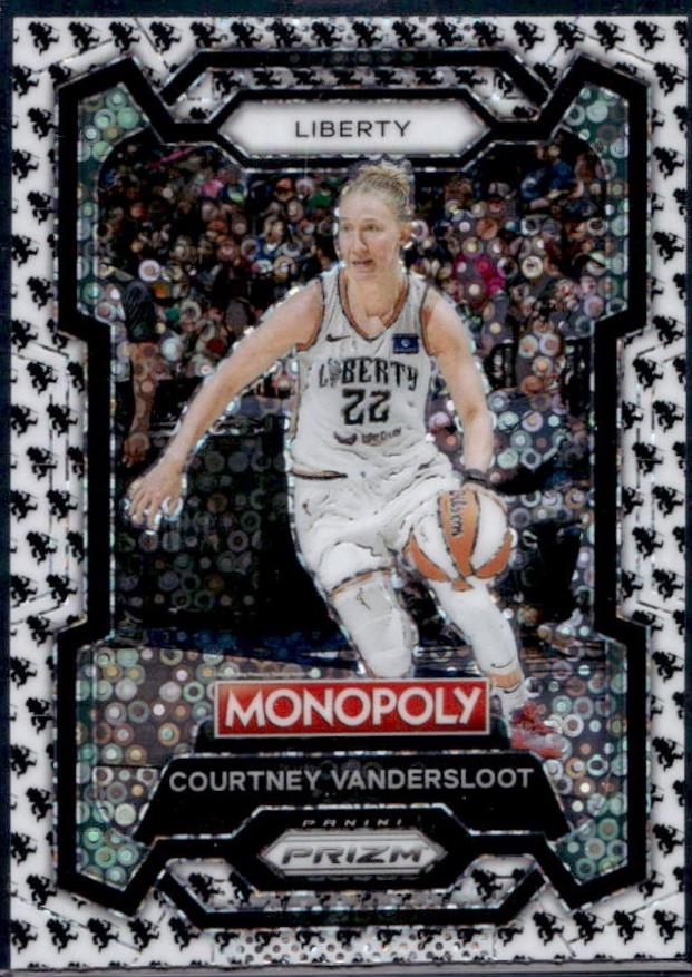 Courtney Vandersloot #53 2024 Panini Prizm Monopoly WNBA
