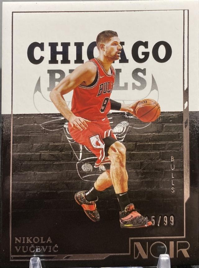 Nikola Vucevic #84 2021-22 Panini Noir Basketball